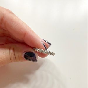 Shimmering Hearts Pandora Ring